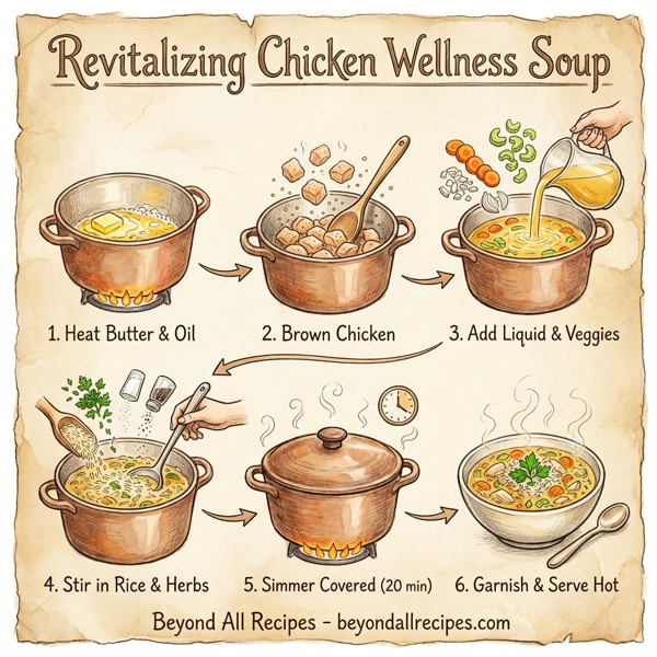 Revitalizing Chicken Wellness Soup instructions