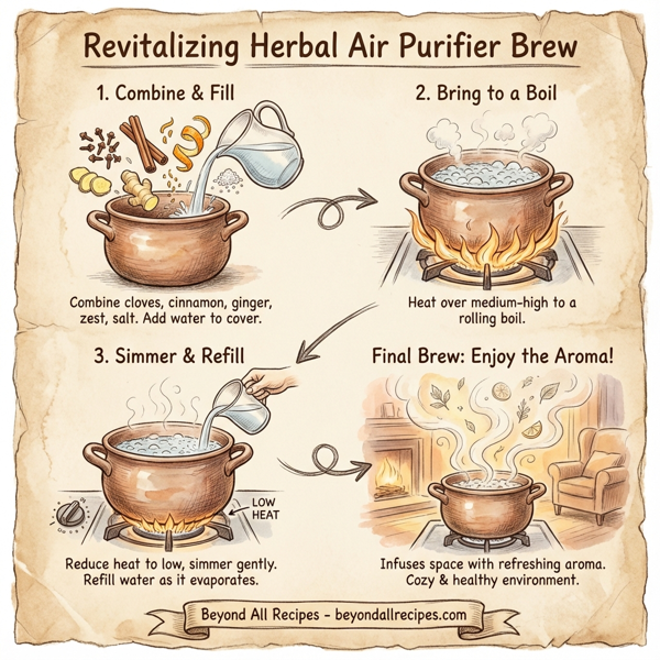 Revitalizing Herbal Air Purifier Brew instructions