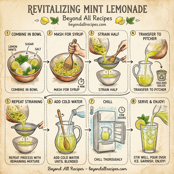 Revitalizing Mint Lemonade instructions