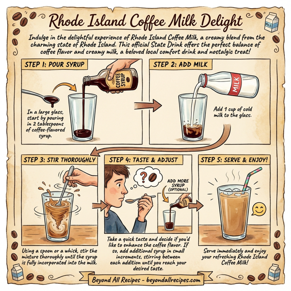 Rhode Island Coffee Milk Delight instructions