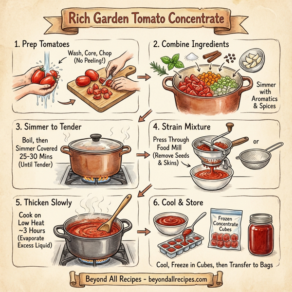 Rich Garden Tomato Concentrate instructions