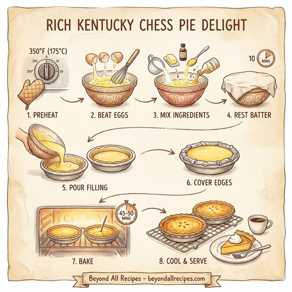 Rich Kentucky Chess Pie Delight instructions