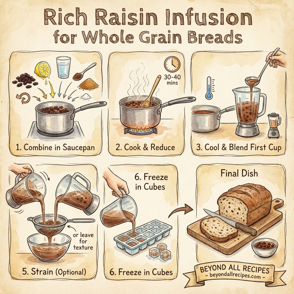 Rich Raisin Infusion for Whole Grain Breads instructions