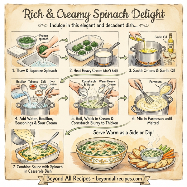 Rich & Creamy Spinach Delight instructions