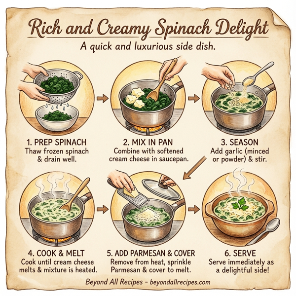 Rich and Creamy Spinach Delight instructions