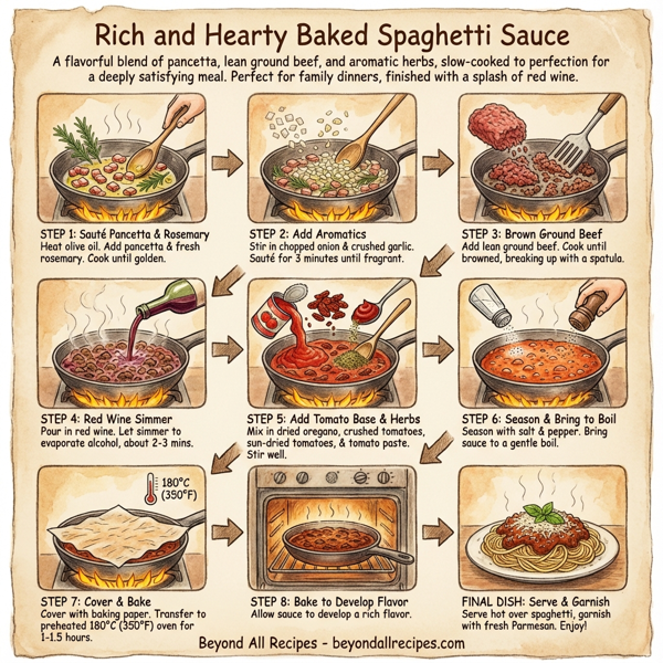 Rich and Hearty Baked Spaghetti Sauce instructions