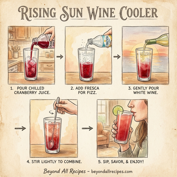 Rising Sun Wine Cooler instructions