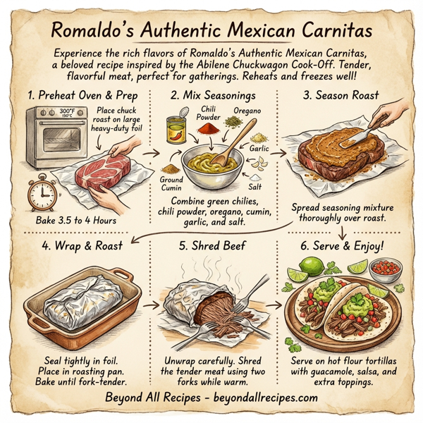 Romaldo's Authentic Mexican Carnitas instructions
