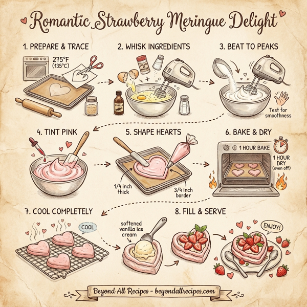 Romantic Strawberry Meringue Delight instructions