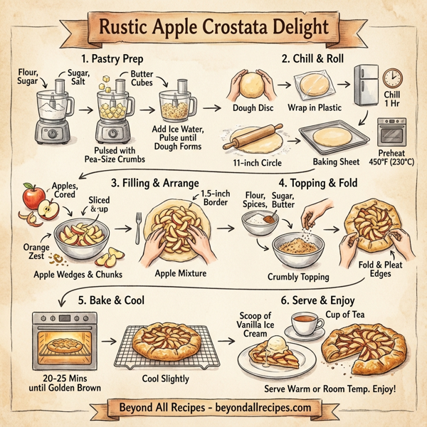 Rustic Apple Crostata Delight instructions