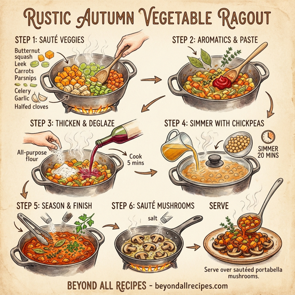 Rustic Autumn Vegetable Ragout instructions