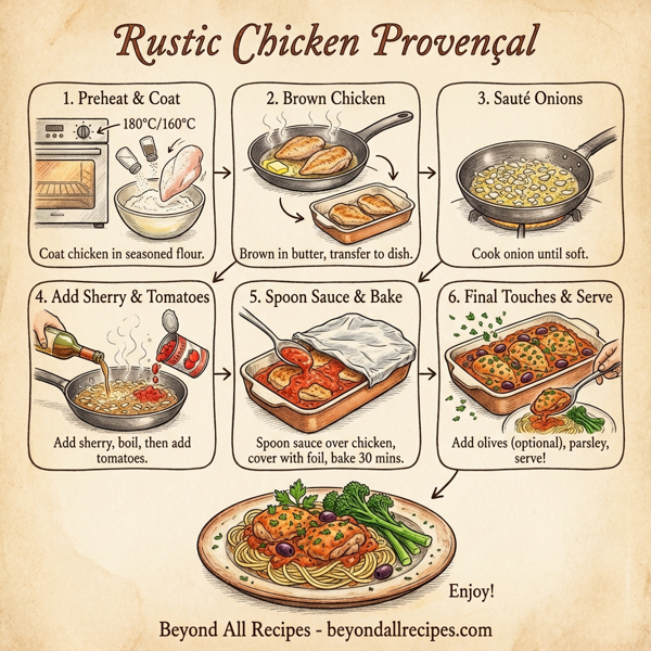 Rustic Chicken Provençal instructions