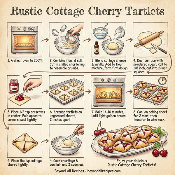 Rustic Cottage Cherry Tartlets instructions