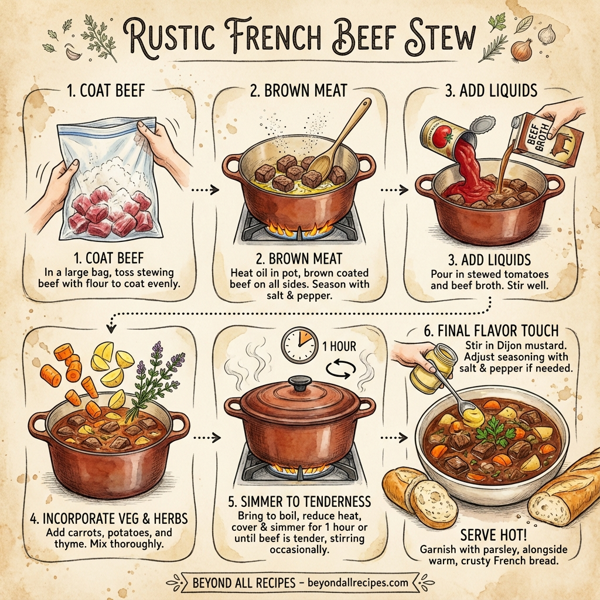 Rustic French Beef Stew instructions