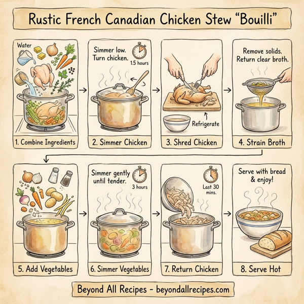 Rustic French Canadian Chicken Stew instructions
