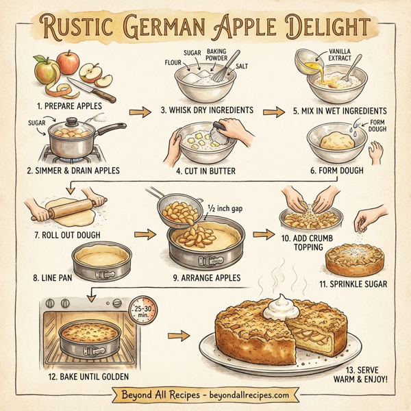 Rustic German Apple Delight instructions