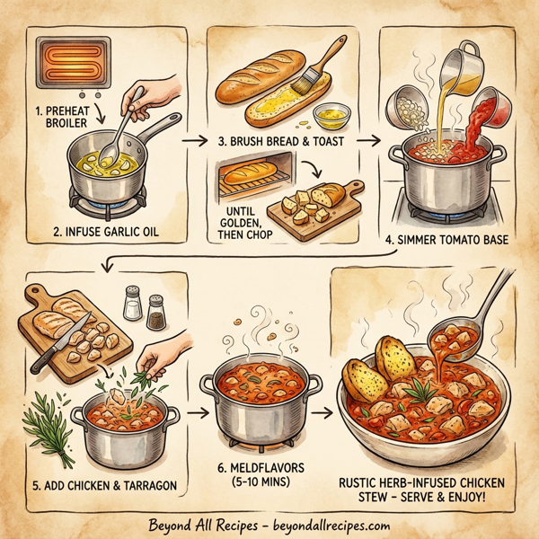 Rustic Herb-Infused Chicken Stew instructions