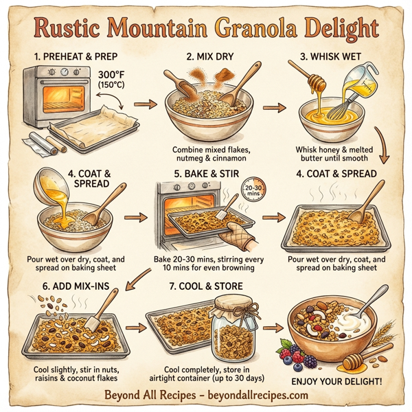 Rustic Mountain Granola Delight instructions