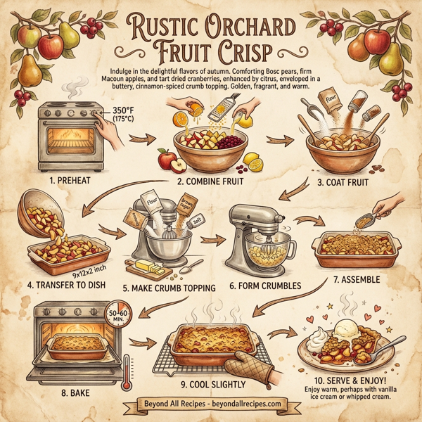 Rustic Orchard Fruit Crisp instructions