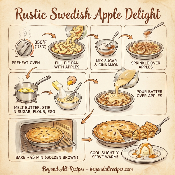 Rustic Swedish Apple Delight instructions