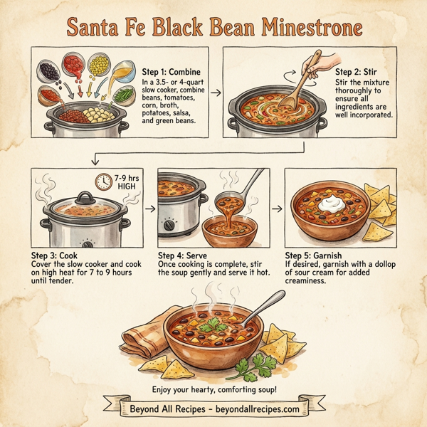 Santa Fe Black Bean Minestrone instructions
