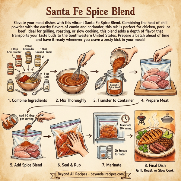 Santa Fe Spice Blend instructions