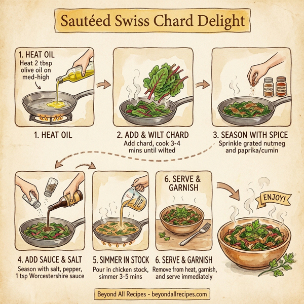 Sautéed Swiss Chard Delight instructions