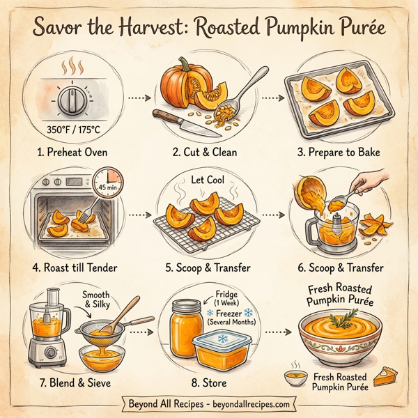 Savor the Harvest: Roasted Pumpkin Purée instructions