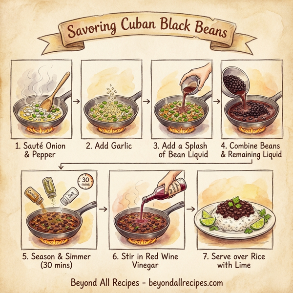 Savoring Cuban Black Beans instructions