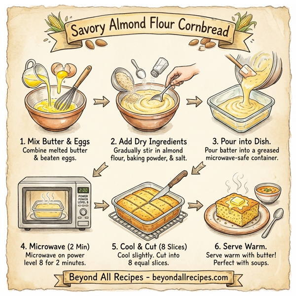 Savory Almond Flour Cornbread instructions