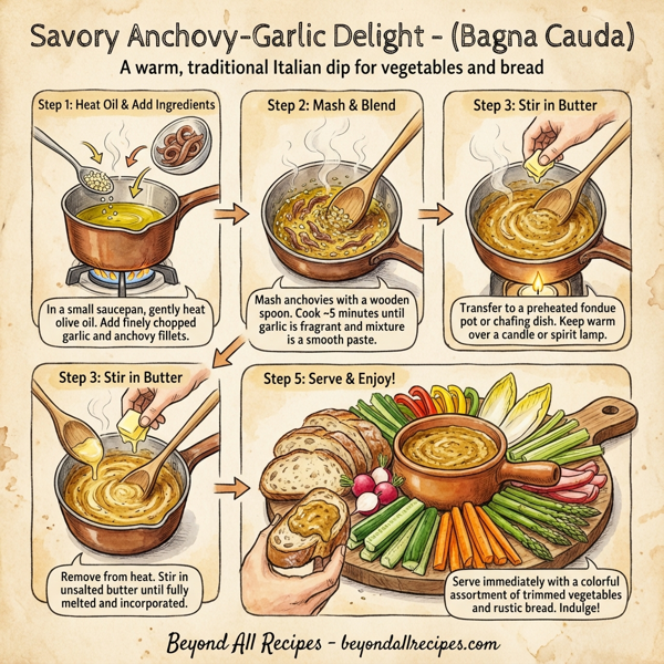 Savory Anchovy-Garlic Delight instructions