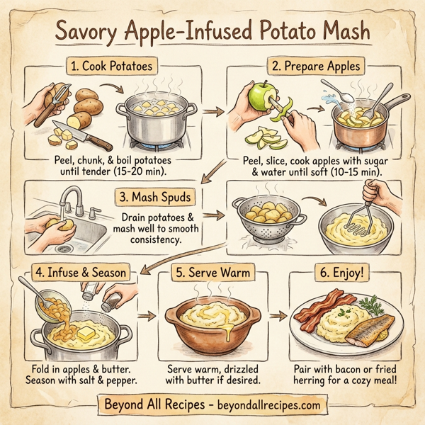 Savory Apple-Infused Potato Mash instructions