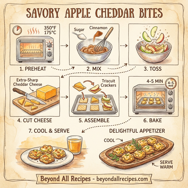 Savory Apple Cheddar Bites instructions