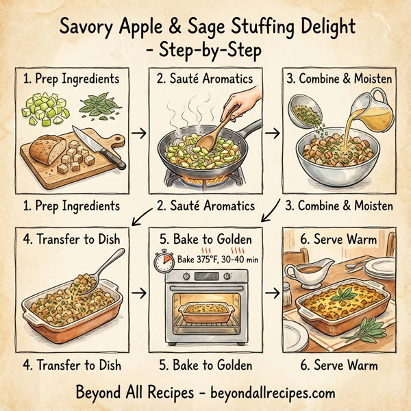 Savory Apple & Sage Stuffing Delight instructions