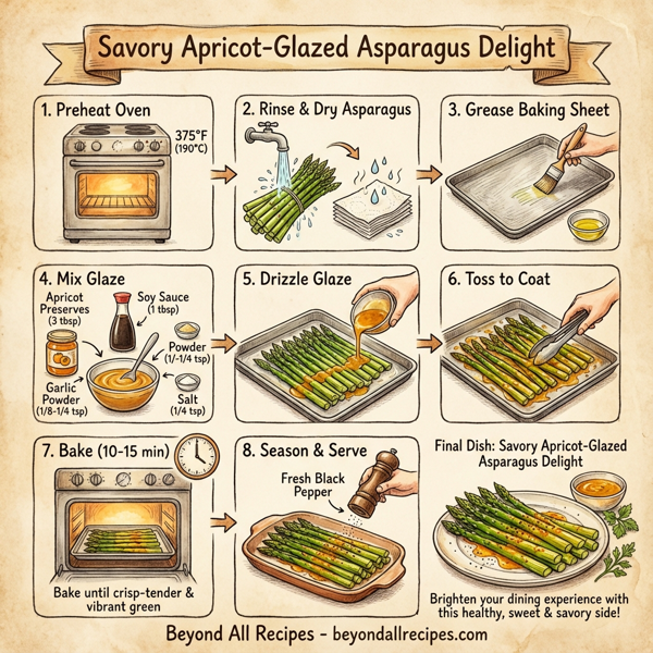 Savory Apricot-Glazed Asparagus Delight instructions