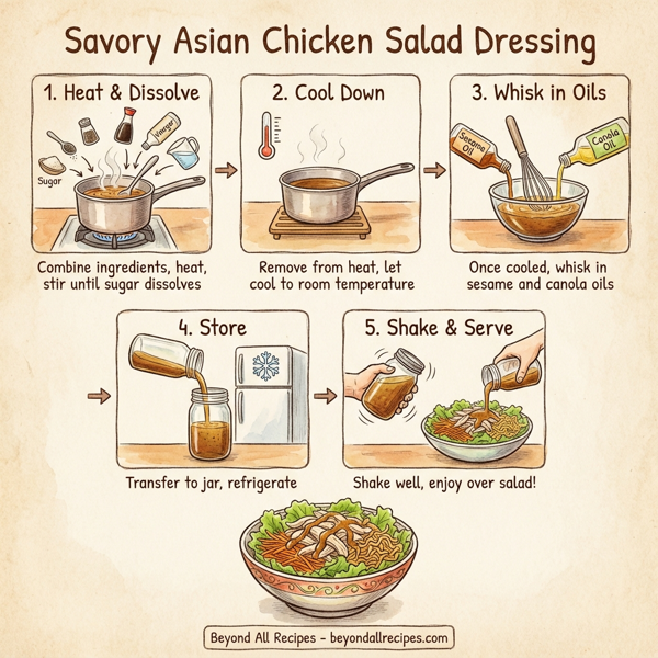 Savory Asian Chicken Salad Dressing instructions