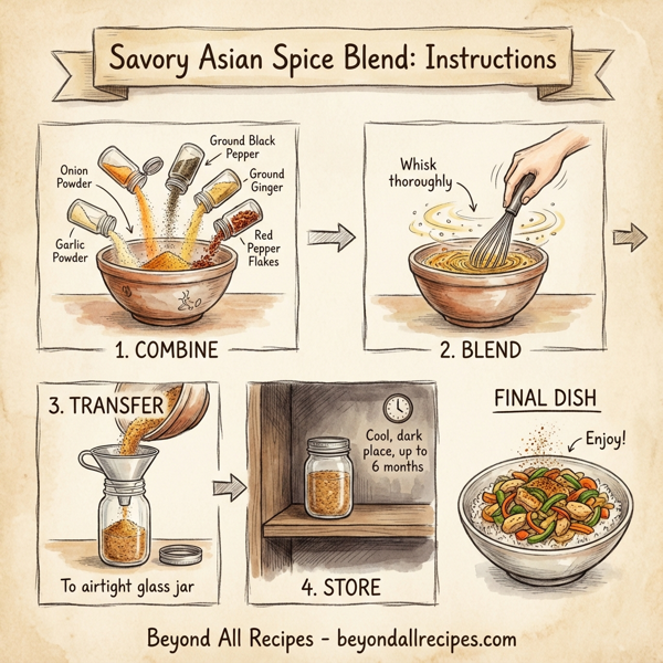 Savory Asian Spice Blend instructions