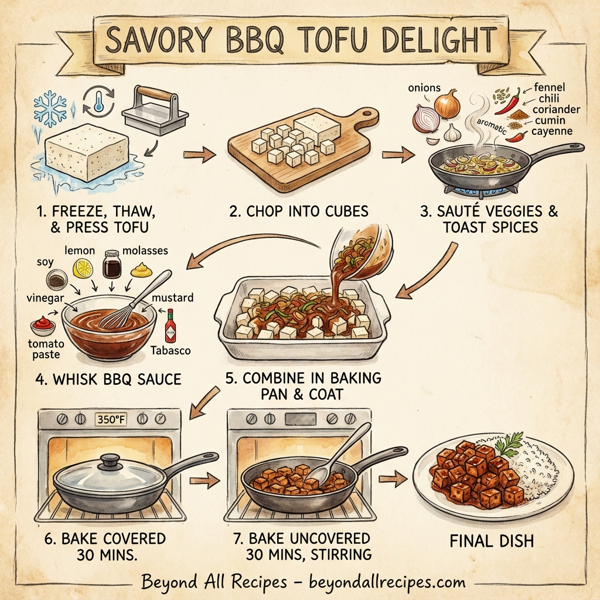 Savory BBQ Tofu Delight instructions
