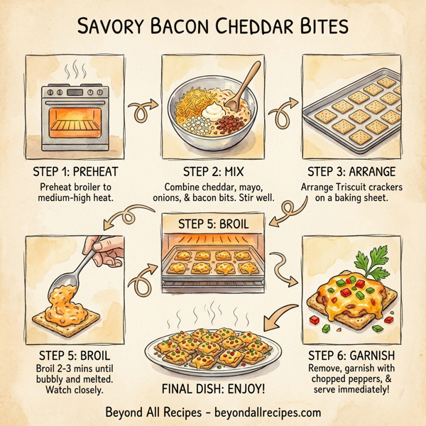 Savory Bacon Cheddar Bites instructions