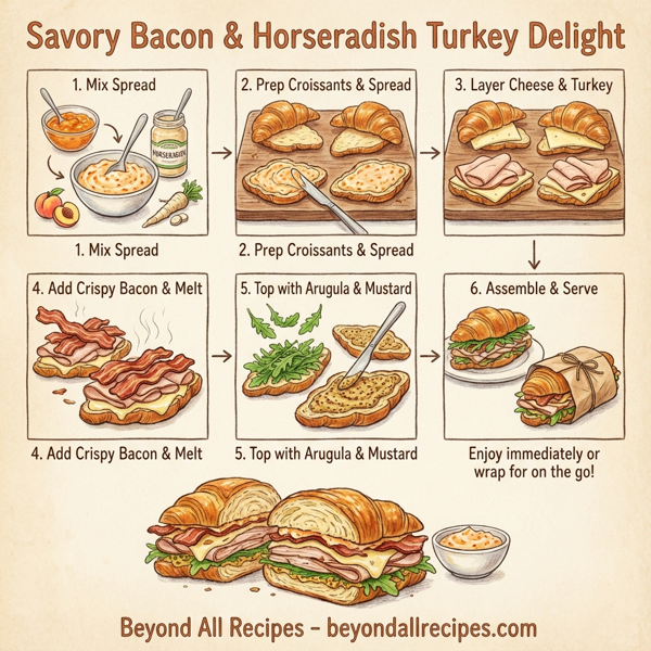Savory Bacon & Horseradish Turkey Delight instructions