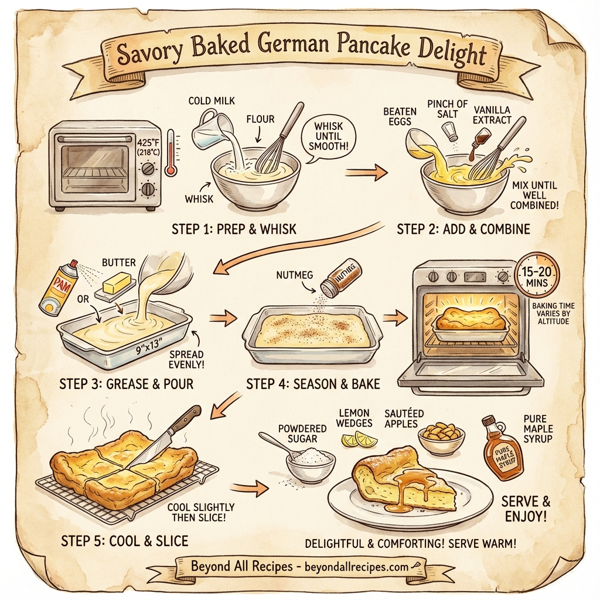 Savory Baked German Pancake Delight instructions