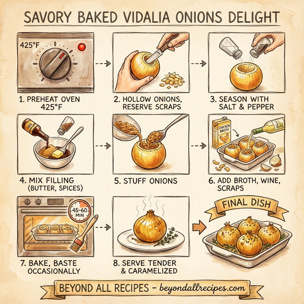 Savory Baked Vidalia Onions Delight instructions