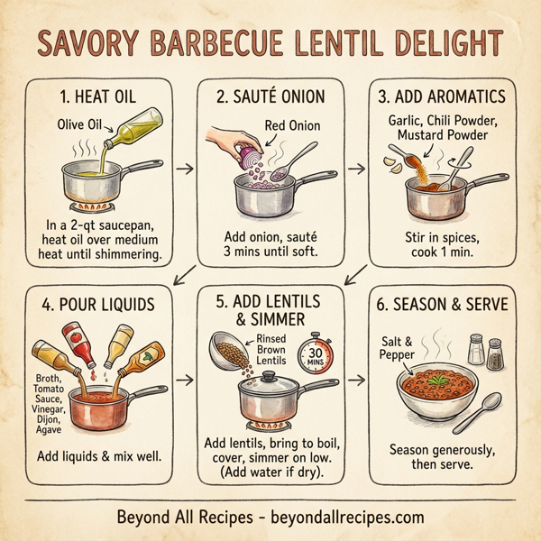 Savory Barbecue Lentil Delight instructions