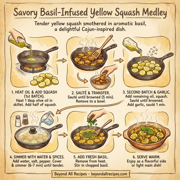 Savory Basil-Infused Yellow Squash Medley instructions