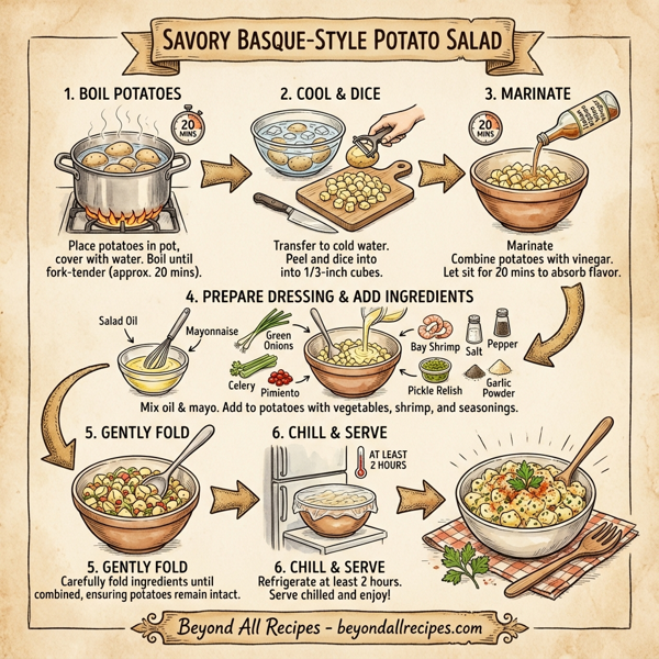 Savory Basque-Style Potato Salad instructions
