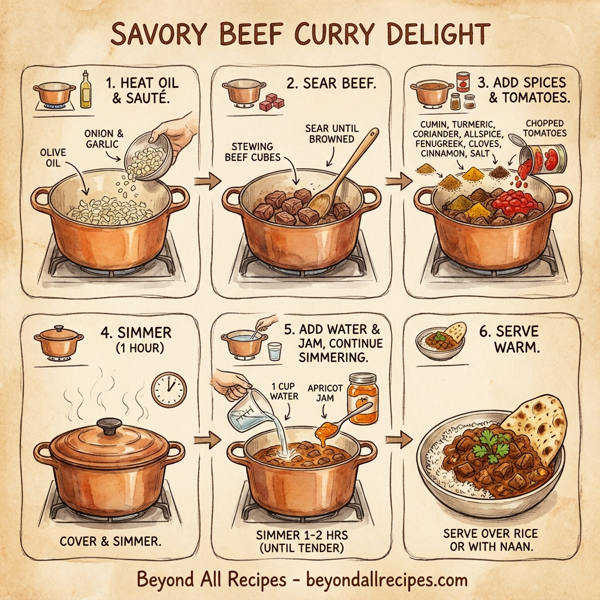 Savory Beef Curry Delight instructions