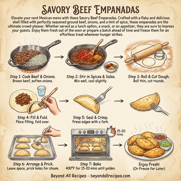 Savory Beef Empanadas instructions