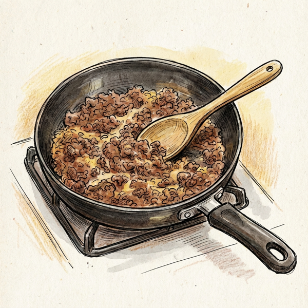 Savory Beef Fiesta Tacos instructions