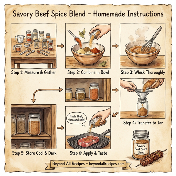 Savory Beef Spice Blend instructions