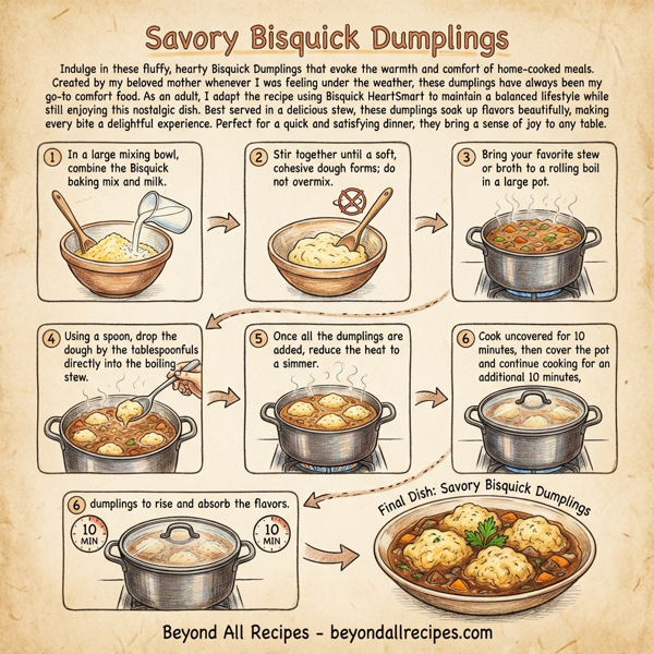 Savory Bisquick Dumplings instructions